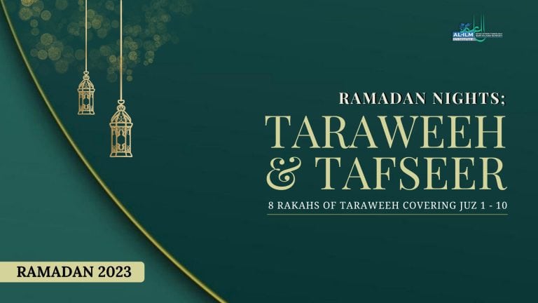 Taraweeh 2023